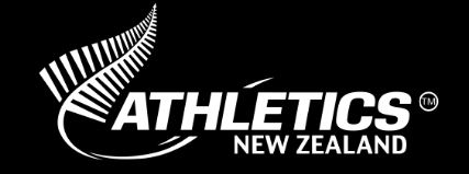 Athletics New Zealand Coach and Community Volunteer Portal